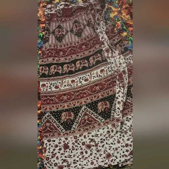 Elephant Wrap Skirt - Picture 2 of 5